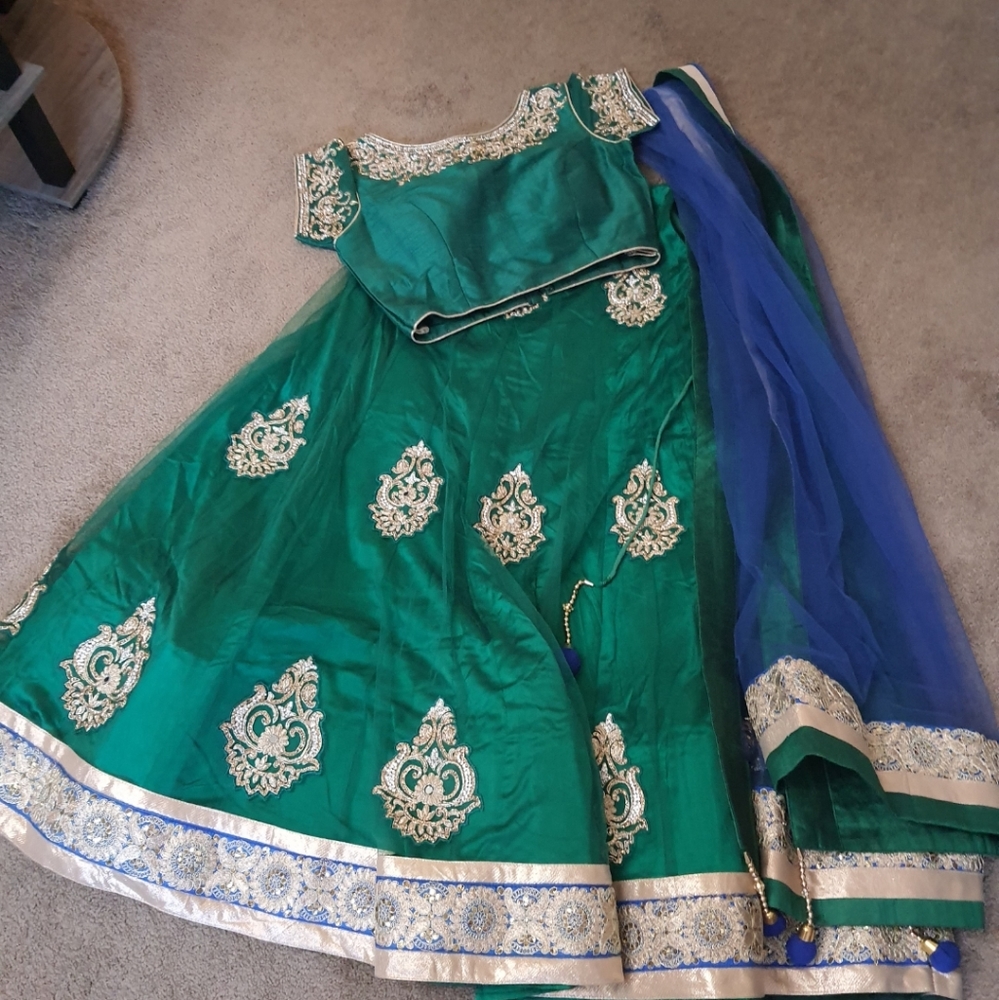 Indian Pakistani ghaghra choli